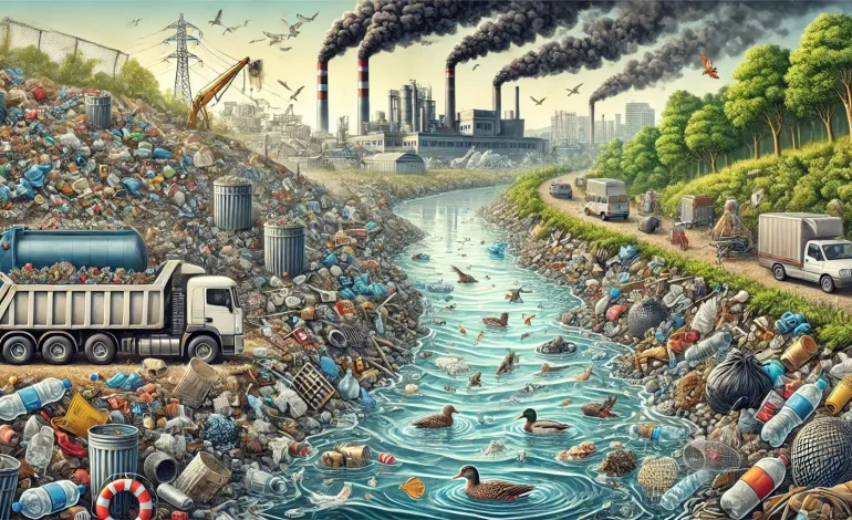 belajar  menjaga lingkungan dengan  cara Pengelolaan Sampah