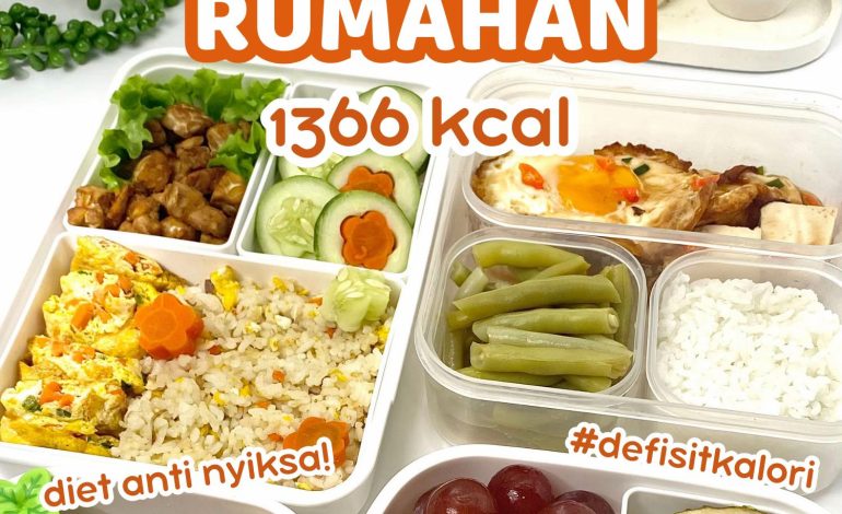 belajar mengatasi  pola makan  dan olahraga  yang ringan di rumah