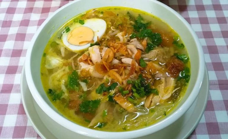 Resep Soto Ayam Kuah Bening Khas Indonesia